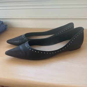 Botkier leather studded flats - size 9.5
